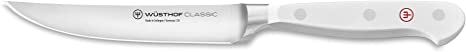 Wusthof Classic White - 4 1/2" Steak Knife- Personalized Engraving Available
