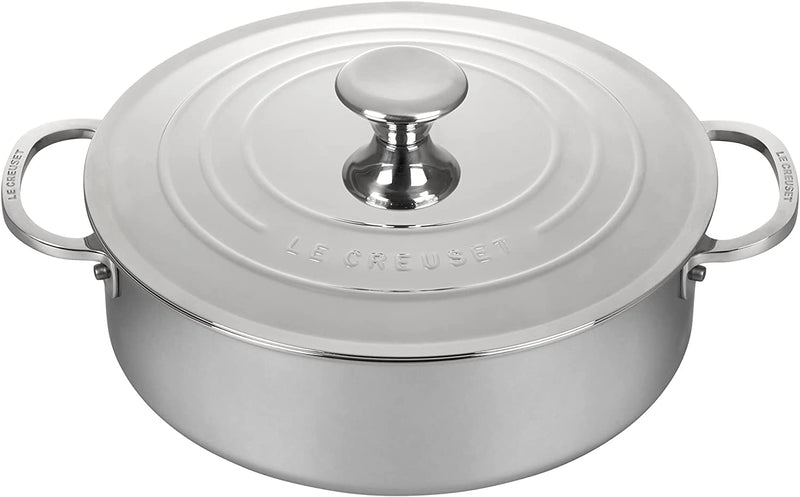 Le Creuset 4 1/2 Qt. Rondeau w/Lid - Stainless Steel