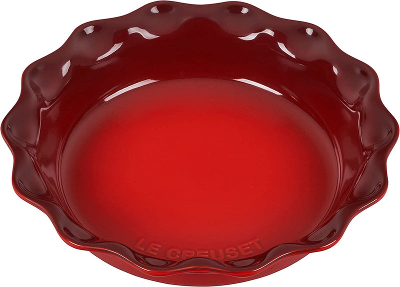 Le Creuset 9" Heritage Pie Dish - Cerise