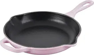 Le Creuset 9" (1 3/8 Qt.) Signature Cast Iron Handle Skillet - Shallot