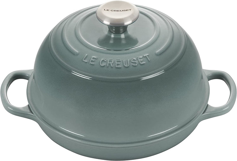 Le Creuset 9 1/2"/1 3/4 Qt. Signature Enameled Cast Iron Bread Oven - Sea Salt