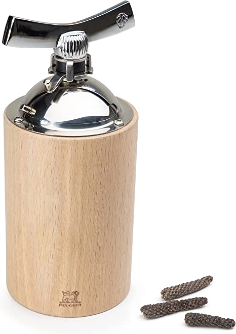 Peugeot Isen Pepper Mill Long Natural - 16cm/6"