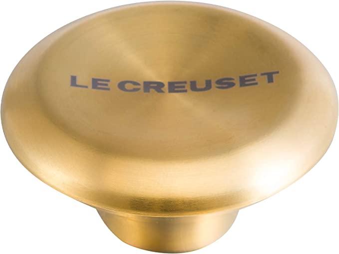 Le Creuset Signature Gold Knob - Large- Personalized Engraving Available
