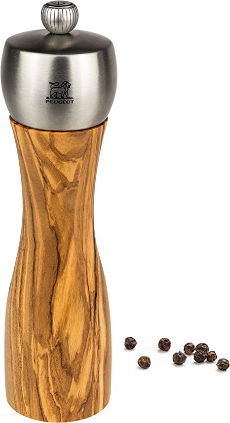 Peugeot Fidji Pepper Mill Olive Wood - 20cm/8"