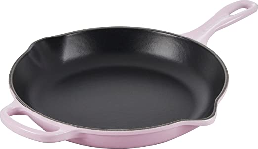 Le Creuset 10 1/4" (1 3/4 Qt.) Signature Cast Iron Handle Skillet - Shallot