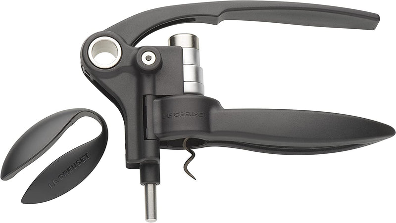 Le Creuset Original Lever Corkscrew and Foilcutter Set - Black Onyx