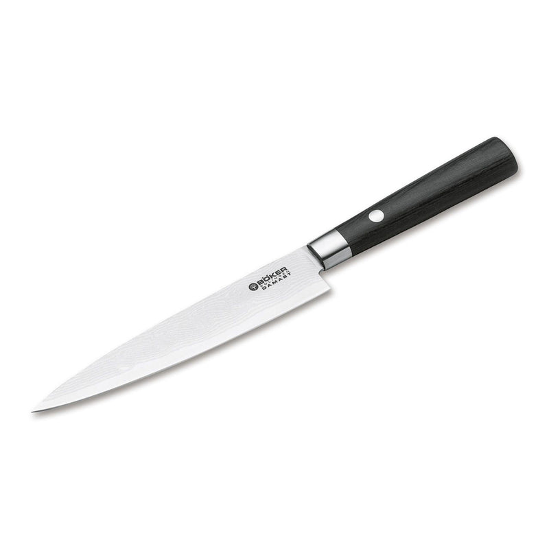 Boker Damascus Black 5.9" Utility Knife