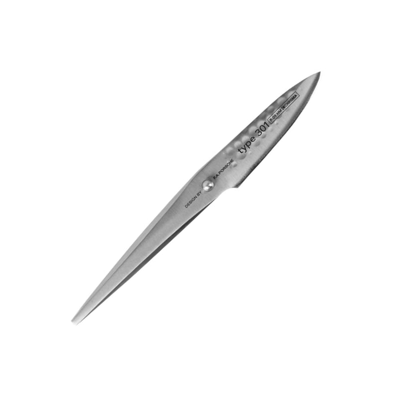 Chroma type 301 - 3 1/4" Paring Knife - Hammered Finish