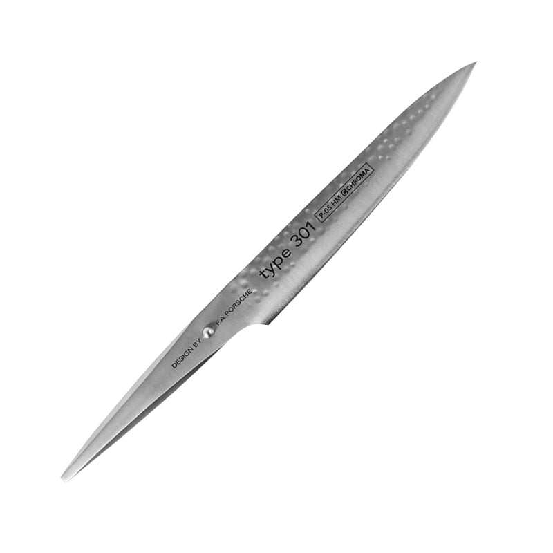 Chroma type 301 - 8" Carving Knife - Hammered Finish