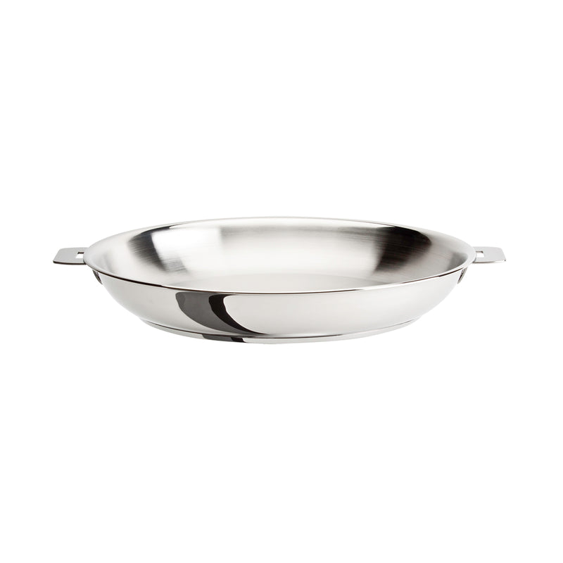 Cristel Casteline Removable Handle - 10" Stainless Steel Frying Pan