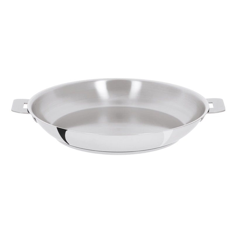 Cristel Mutine Removable Handle - 11" Stainless Steel Frying Pan