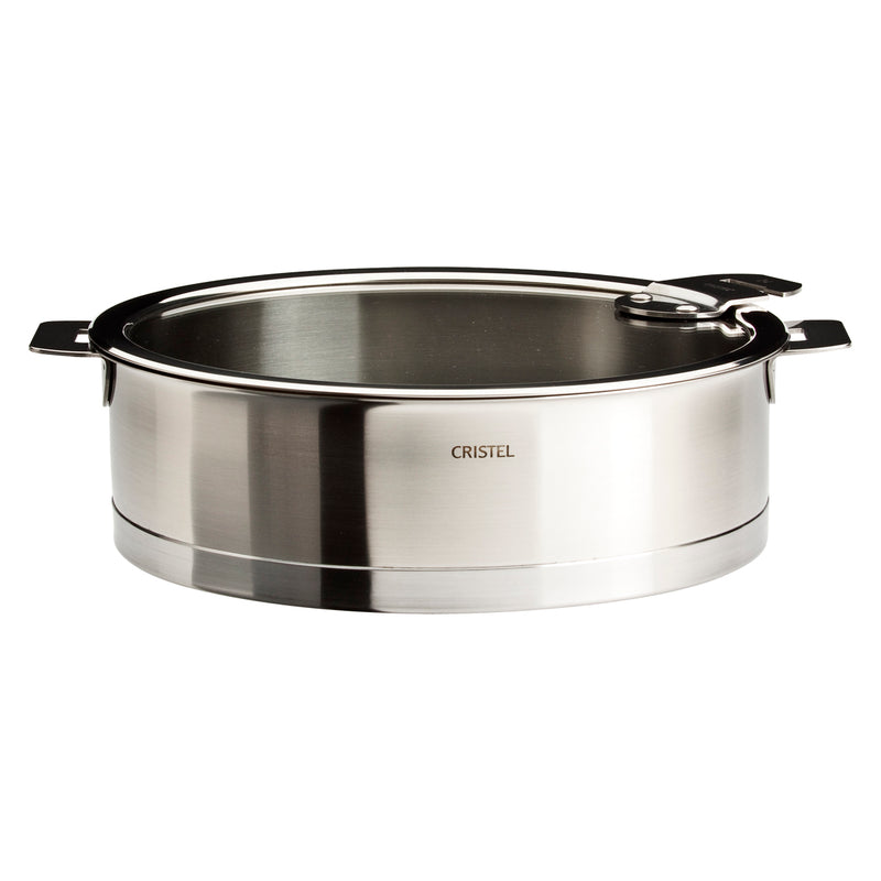 Cristel Strate Removable Handle - 5.5 Qt Saute Pan w/Lid