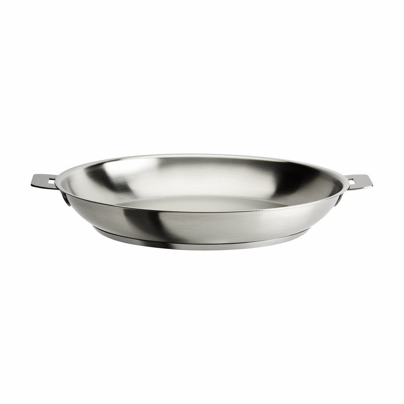 Cristel Strate Removable Handle - 9.5" Stainless Steel Frying Pan