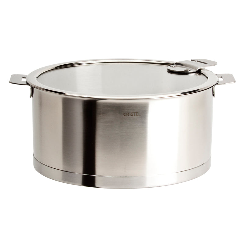 Cristel Strate Removable Handle - 5.5 Qt Stew Pan w/Lid