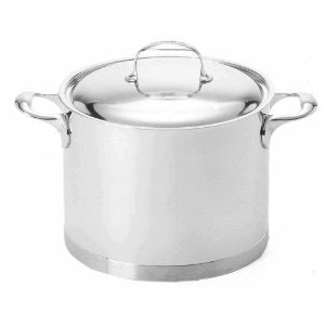 Demeyere Atlantis - 8.5 Qt Stainless Steel Stockpot with Lid