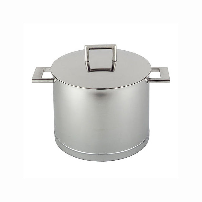 Demeyere John Pawson - 8.5 Qt Stainless Steel Stockpot with Lid