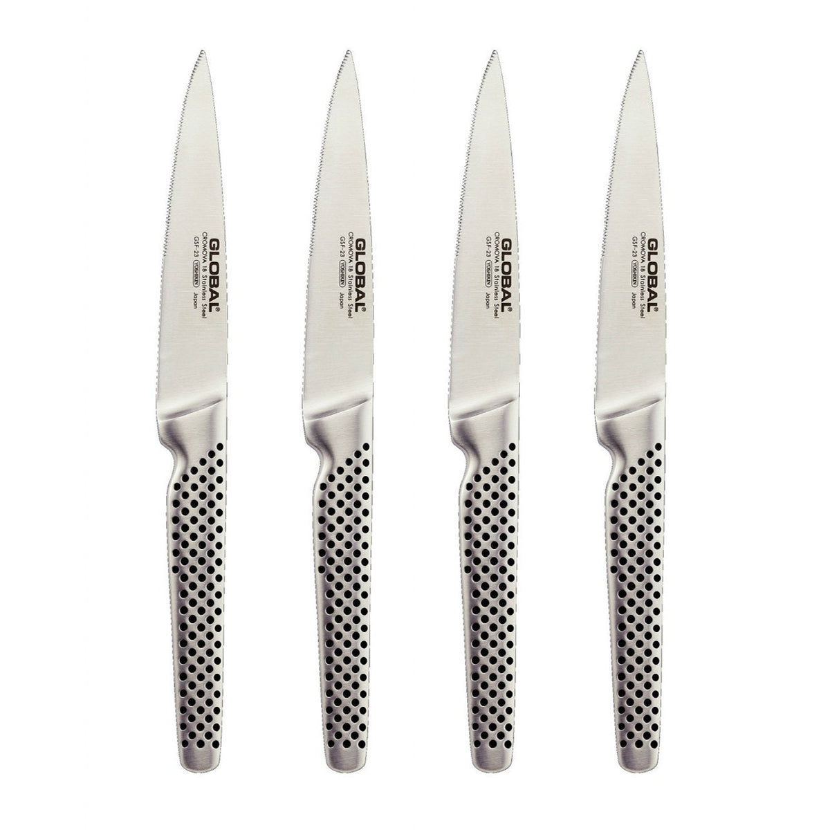 Global 4 Piece Steak Knife Set