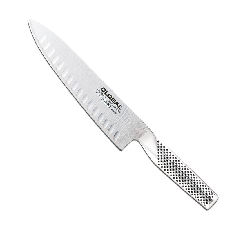 Global G-77 - 8" Hollow Ground Chef's Knife