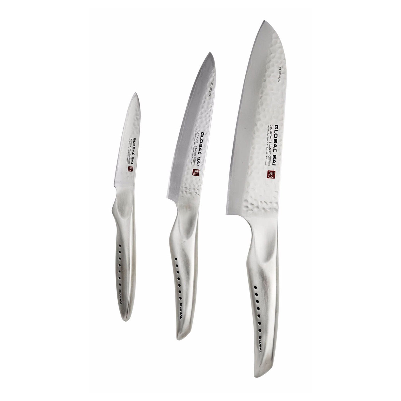 sidde mm Perth Blackborough Global Sai SAI-3001 - 3 Pc. Knife Set – Chef's Arsenal