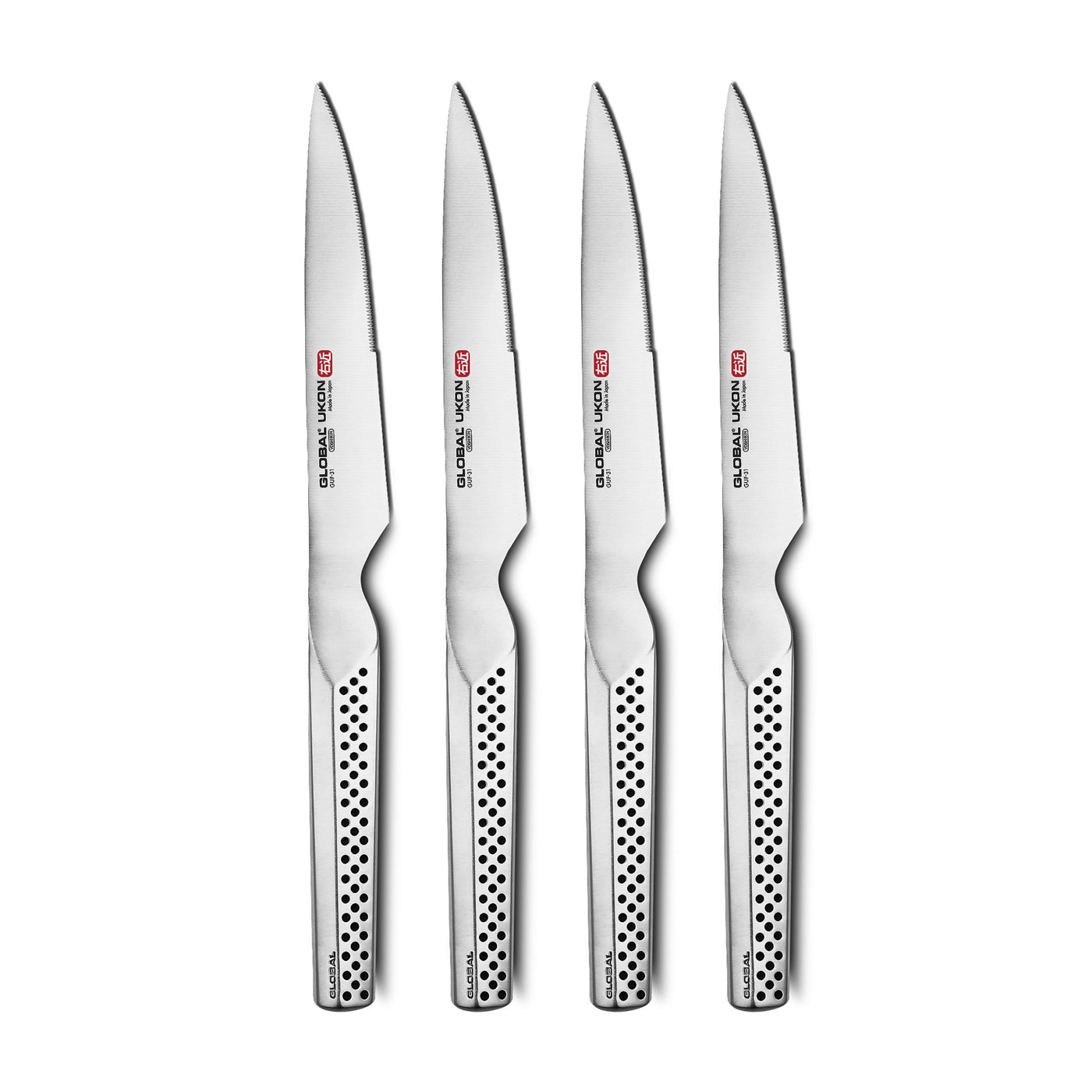 Global Ukon GUF-31/4 - 4 Pc. Steak Knife Set