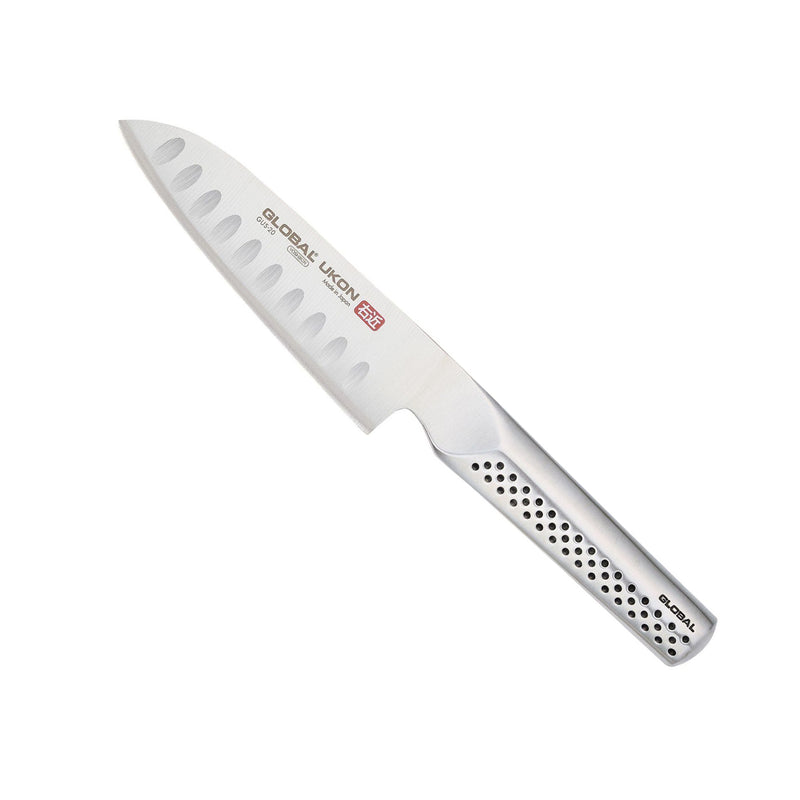 Global Ukon GUS-20 - 5" Hollow Ground Santoku Knife