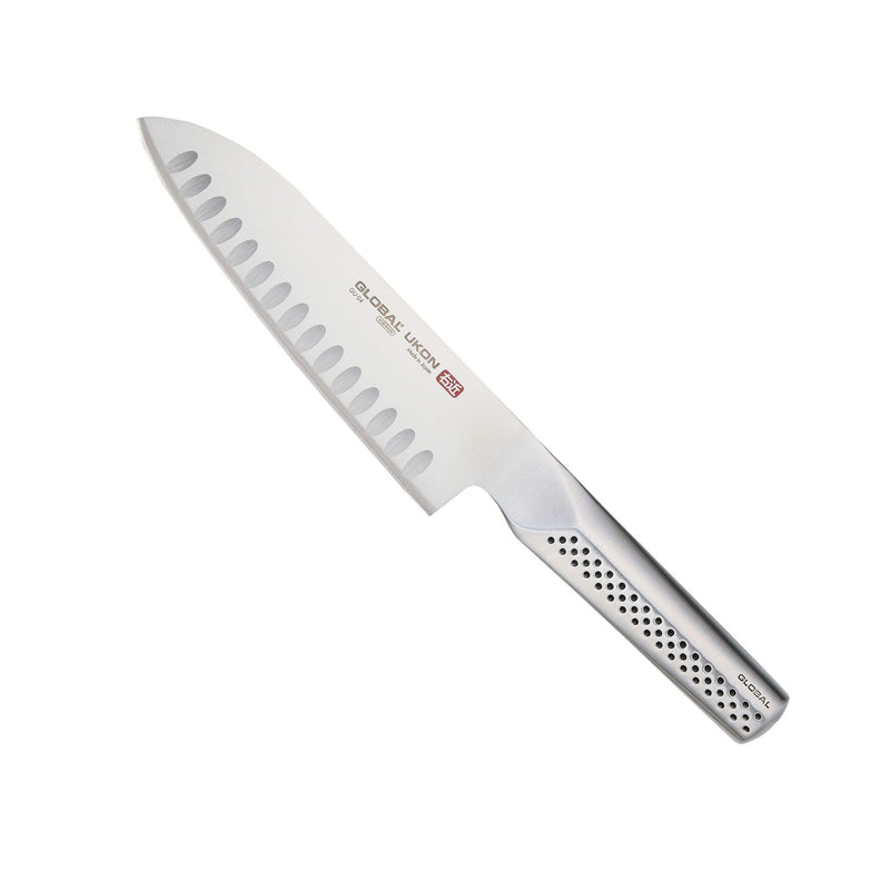 Global Ukon GU-04 - 7" Hollow Ground Santoku Knife