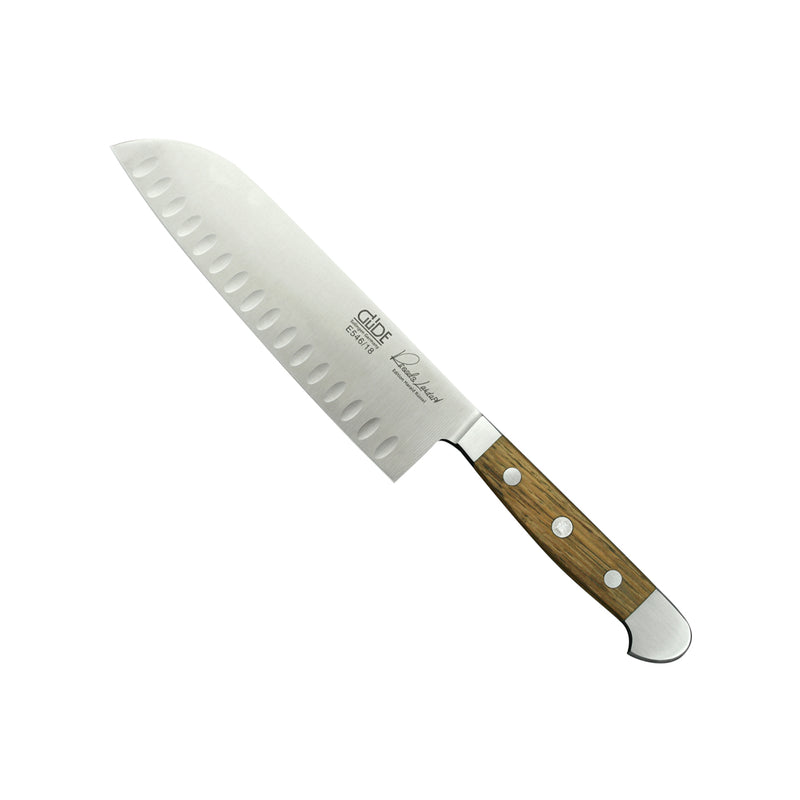 Güde Alpha Barrel Oak Series - 7" Santoku Knife