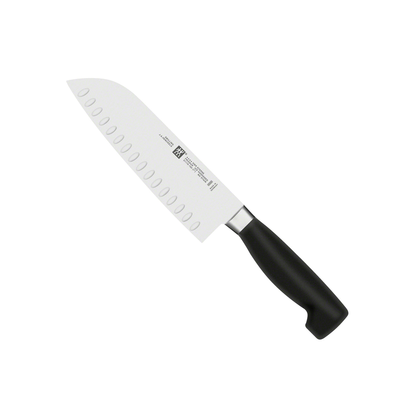 Henckels International Classic 5-Inch Hollow Edge Santoku Knife