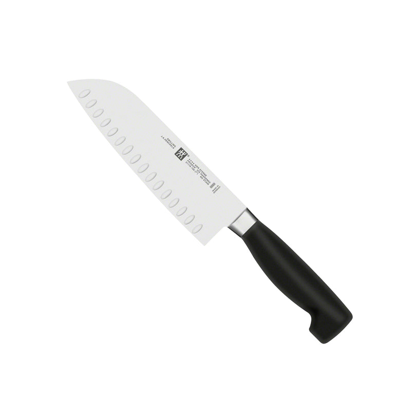 Henckels Four Star - 7" Santoku Hollow Edge Knife