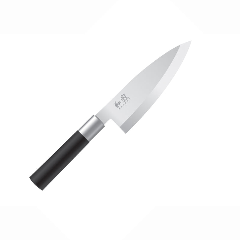 Wasabi Black 6 Deba Knife Kai