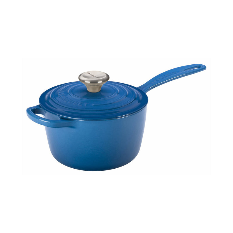 Le Creuset 1 3/4 Qt. Signature Saucepan w/Stainless Steel Knob - Marseille