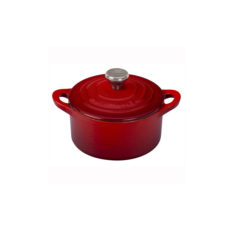 Le Creuset 1/3 Qt. Mini Cocotte w/Stainless Steel Knob - Cherry