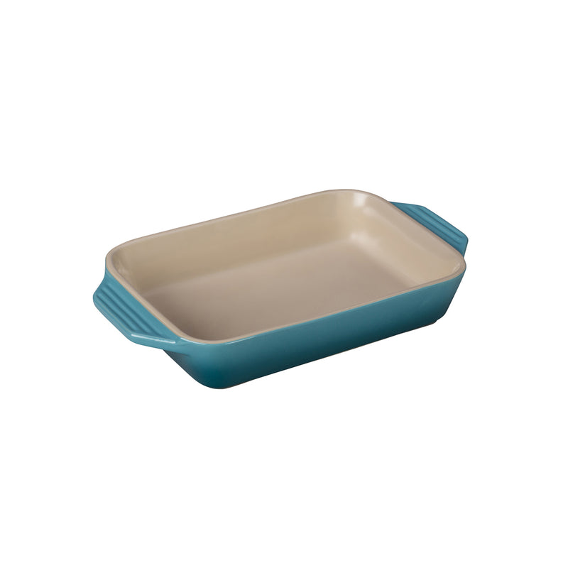 Le Creuset 1 4/5 Qt. (10 1/2" x 7") Rectangular Dish - Caribbean