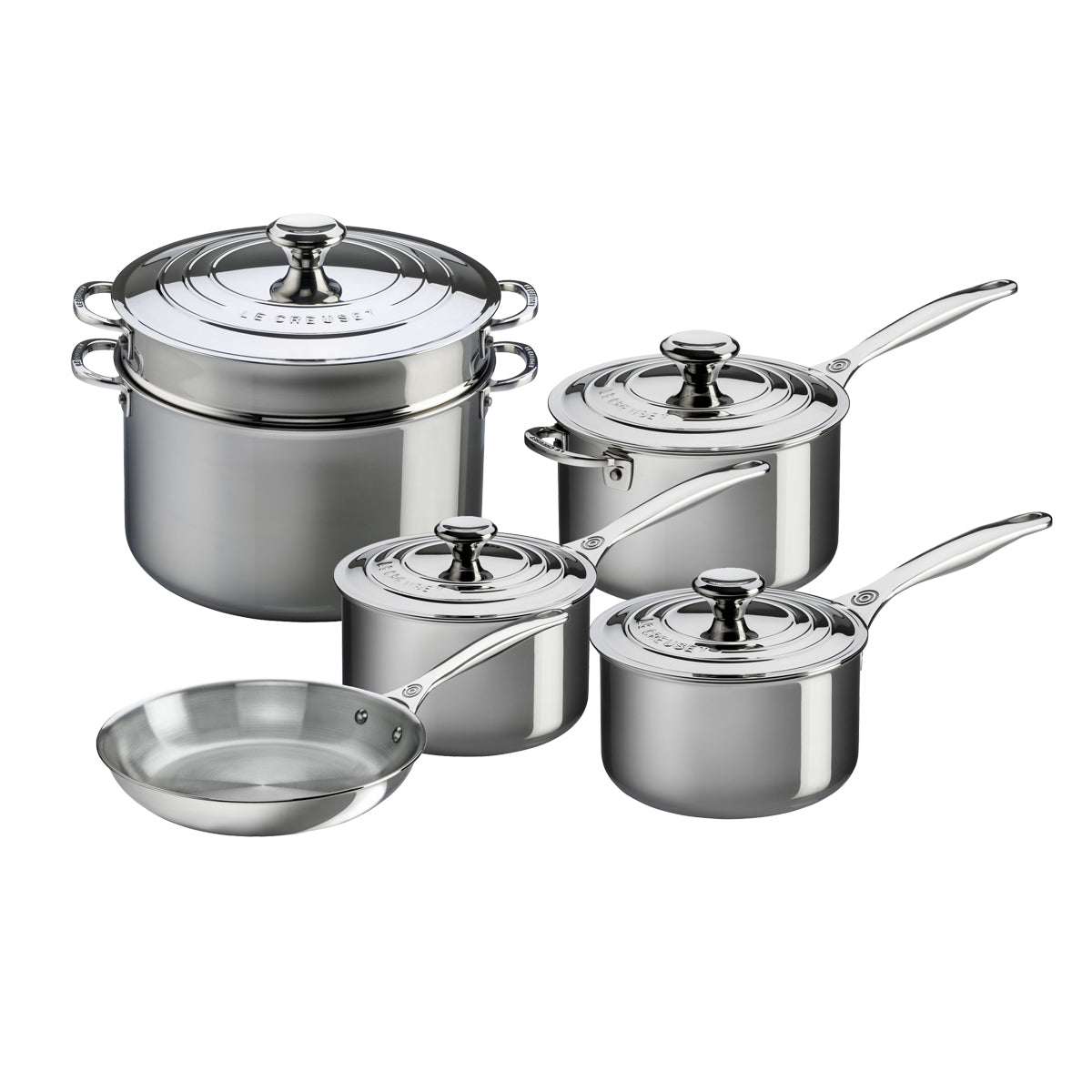 Le Creuset Stainless Steel Set