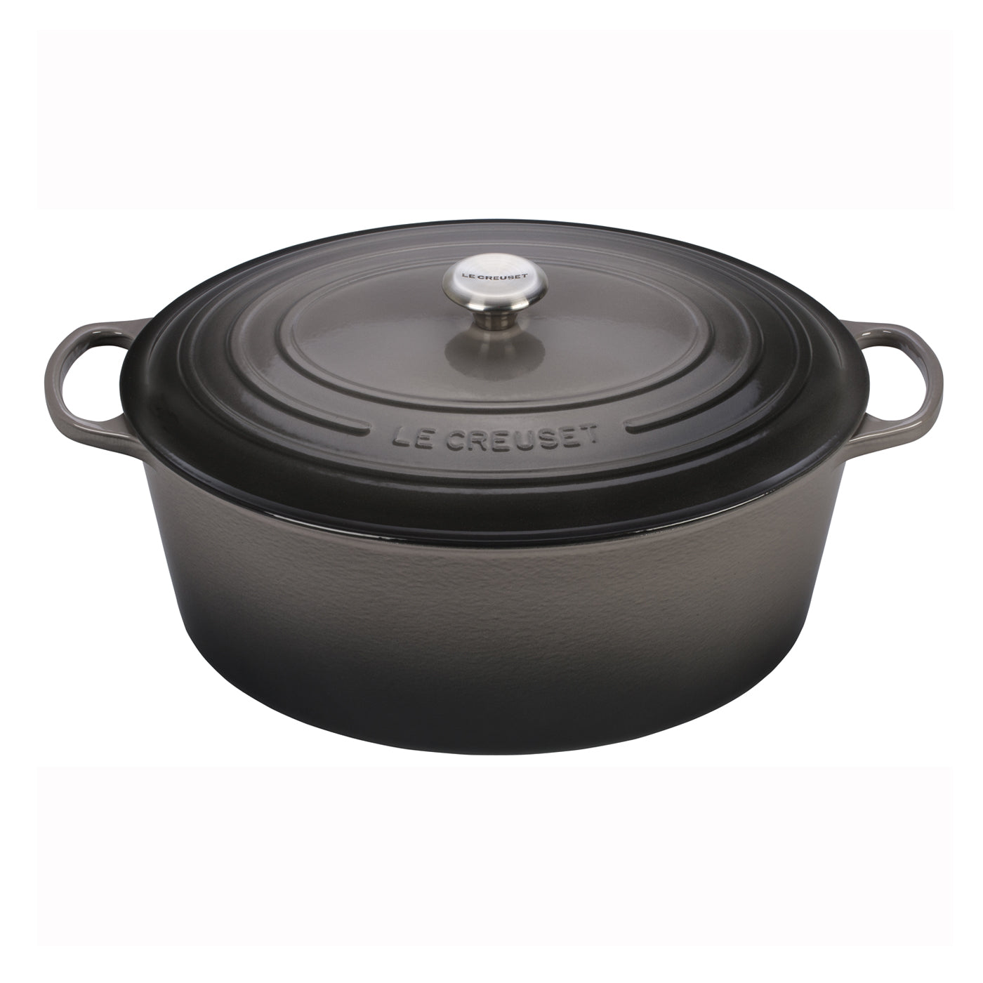 Le Creuset 15 1/2 Qt. Signature Oval Dutch Oven w/Stainless Steel