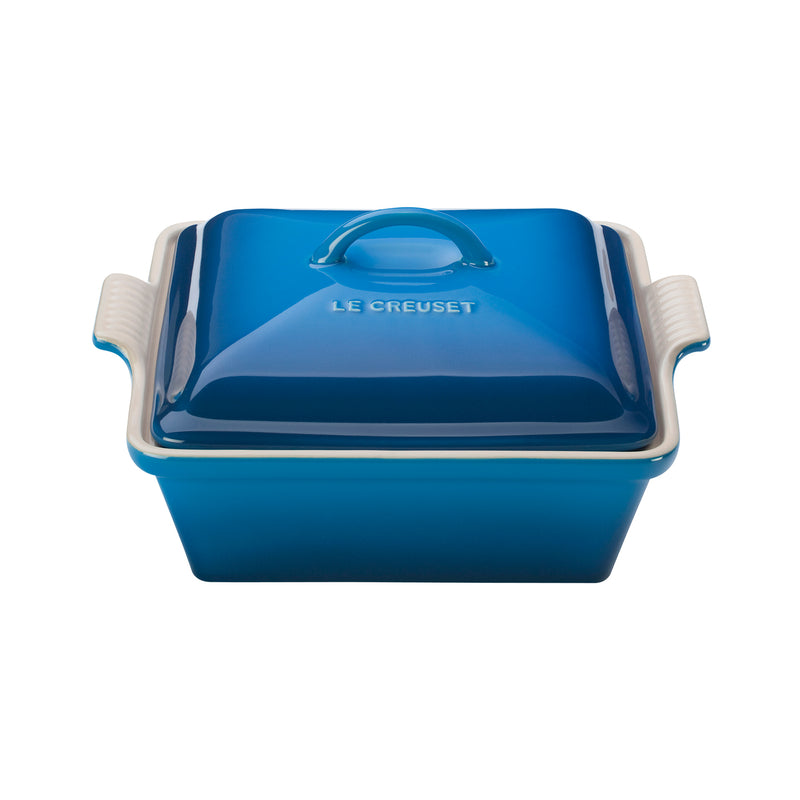 Le Creuset 2 1/2 Qt. (9") Heritage Covered Square Casserole - Marseille