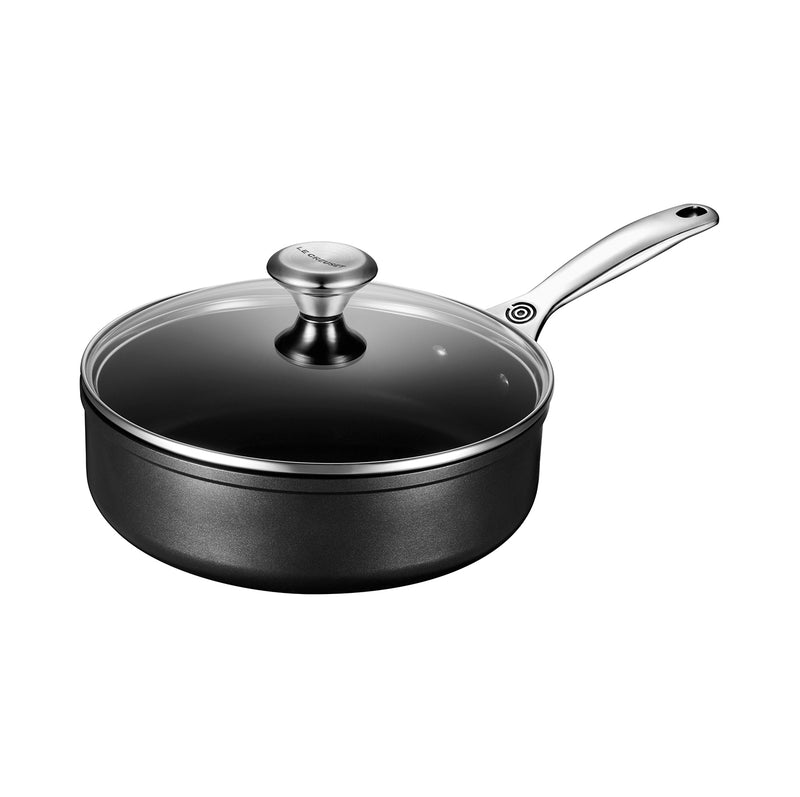 Le Creuset 3 1/2 Qt. Saute Pan w/Glass Lid - Toughened Nonstick PRO