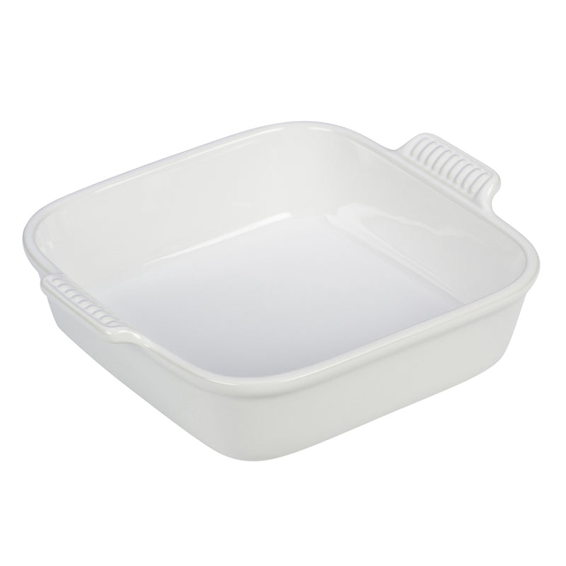 Le Creuset 3 Qt. (9") Heritage Square Dish - White