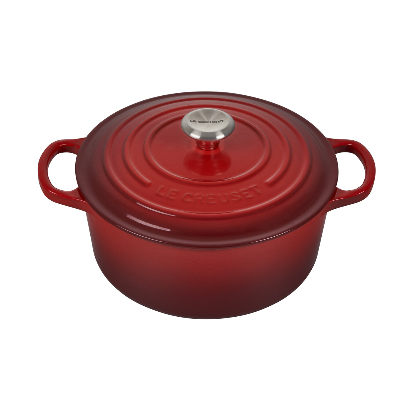 Le Creuset 3 1/2 Qt. Signature Round Dutch Oven w/Stainless Steel Knob –  Chef's Arsenal