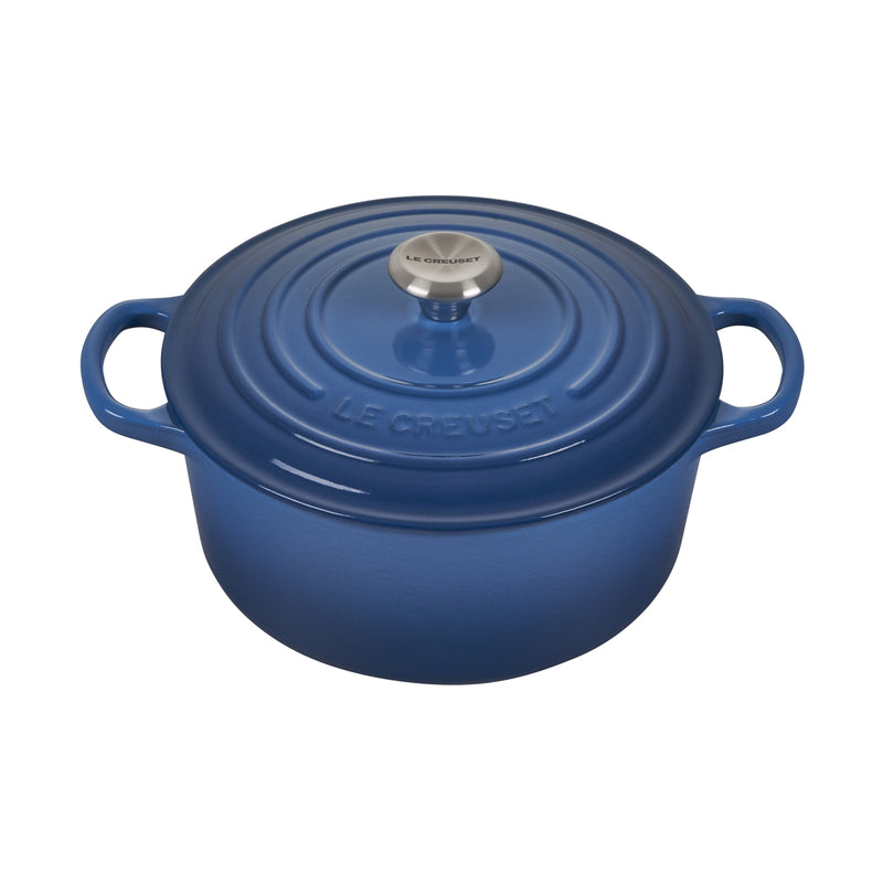 Le Creuset 2 Qt. Signature Round Dutch Oven w/Stainless Steel Knob - Marseille