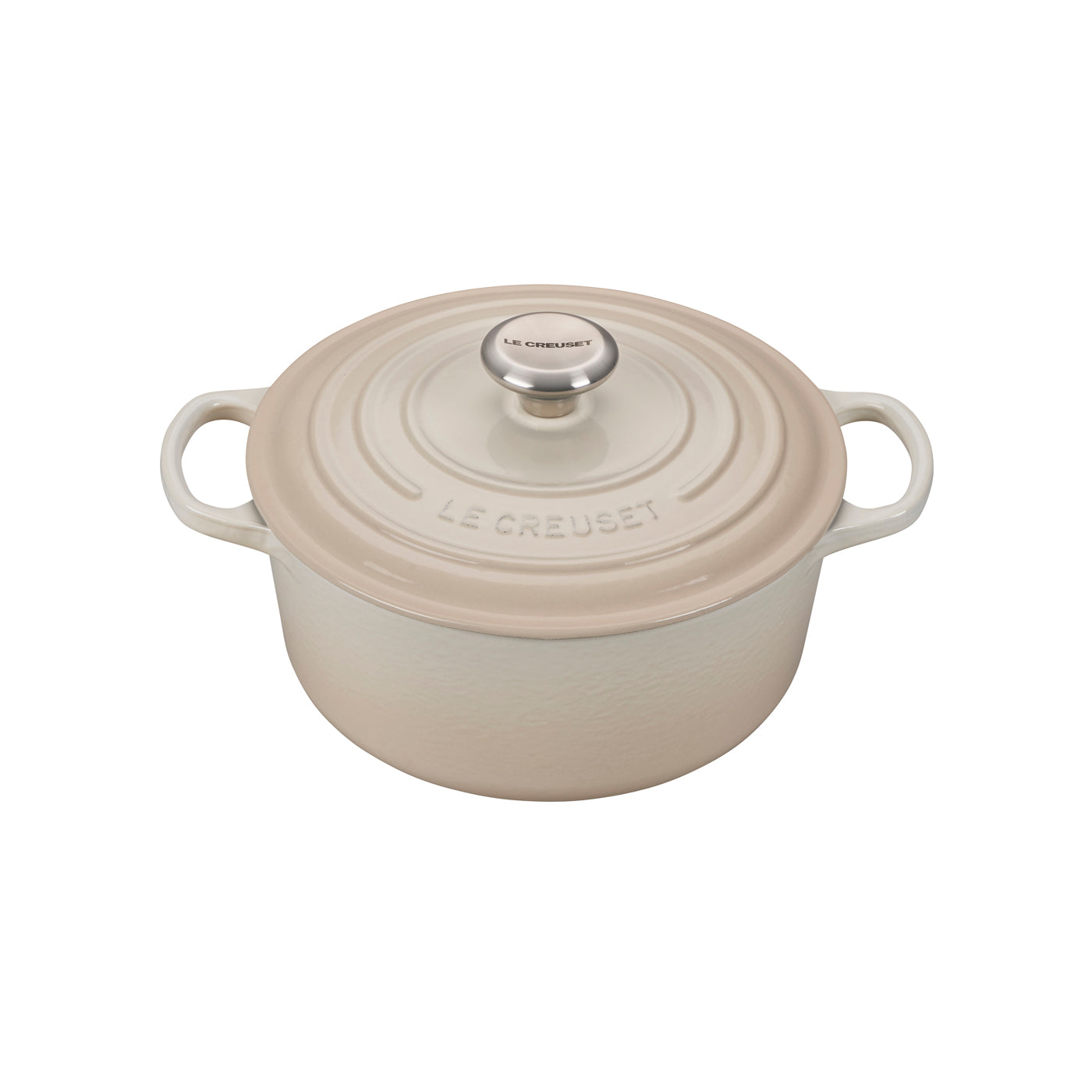 Le Creuset 4 1/2 Qt. Signature Round Dutch Oven w/Stainless Steel Knob –  Chef's Arsenal