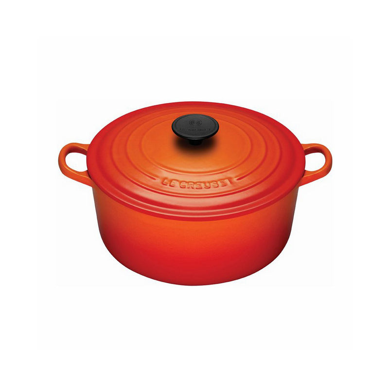 Le Creuset 4 1/2 Qt. Signature Round French Oven - Flame