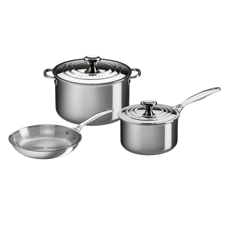 Le Creuset 5 Piece Set- Stainless Steel