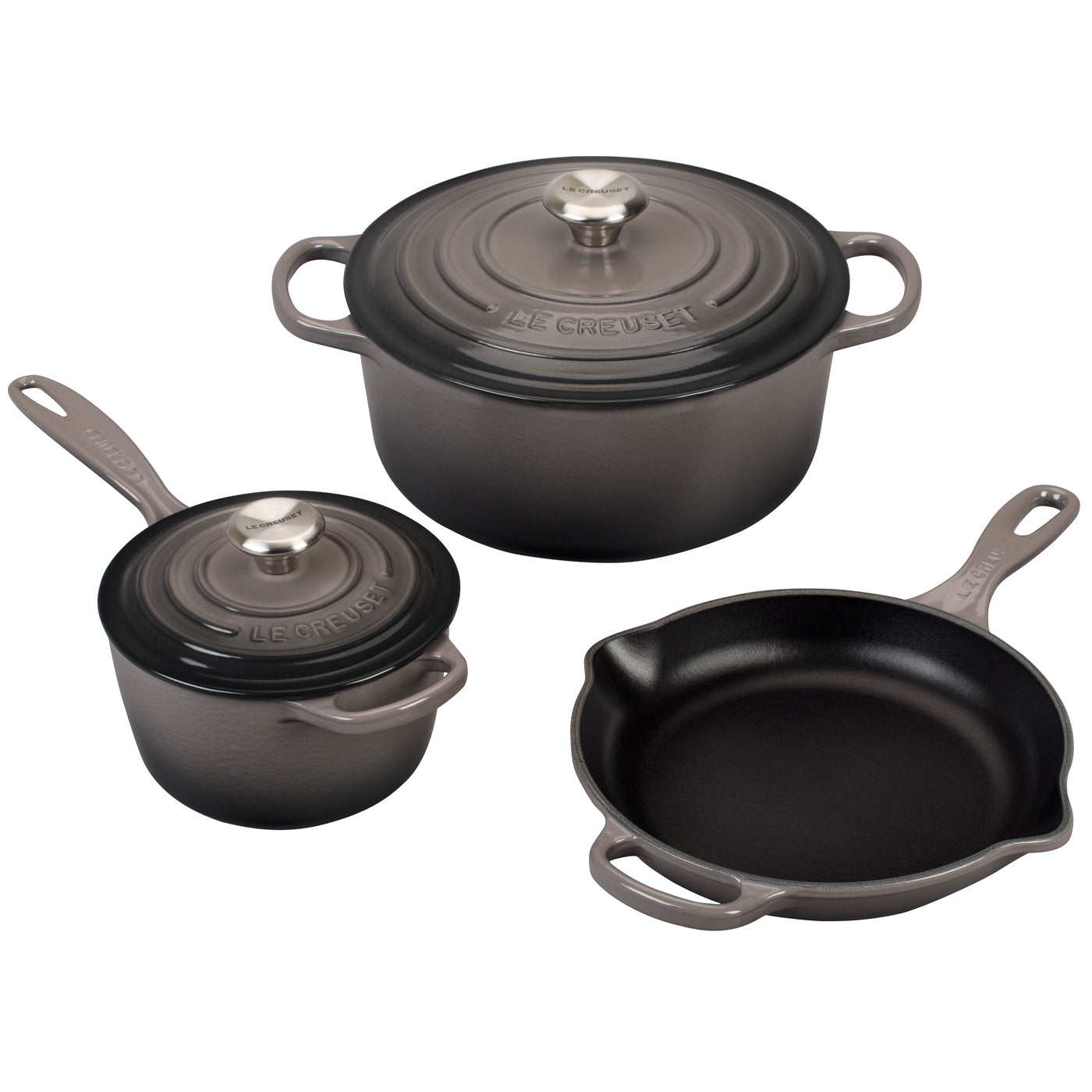 Signature Stainless Steel 5-Piece Cookware Set