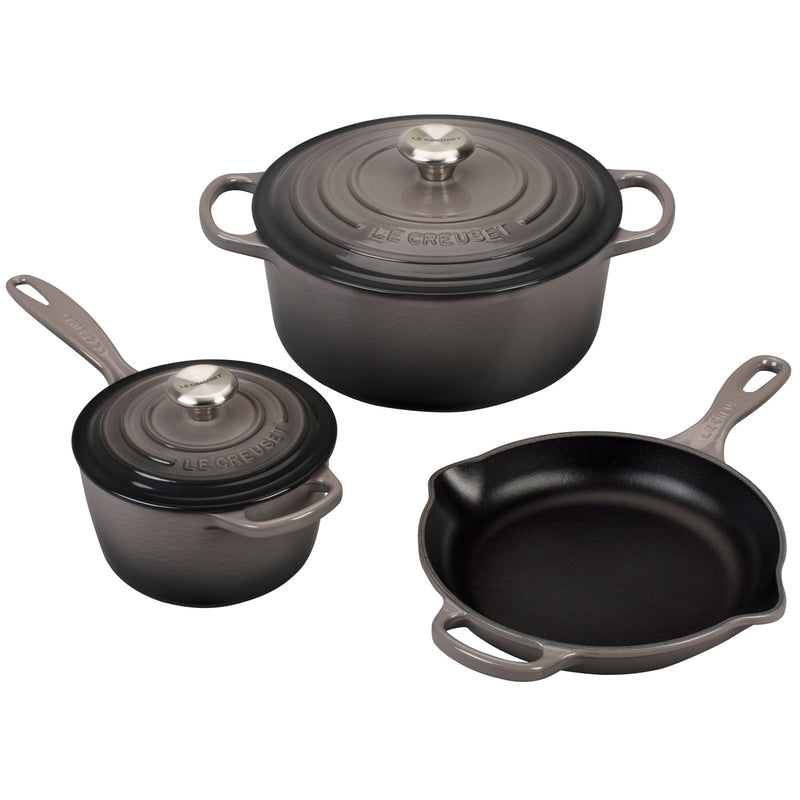 Le Creuset 5 Piece Signature Set - Oyster