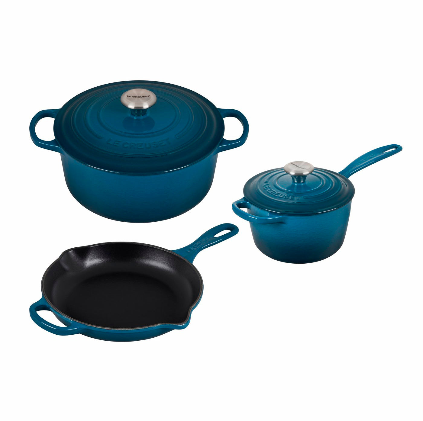 5.5 Qt Teal French Oven - The Peppermill