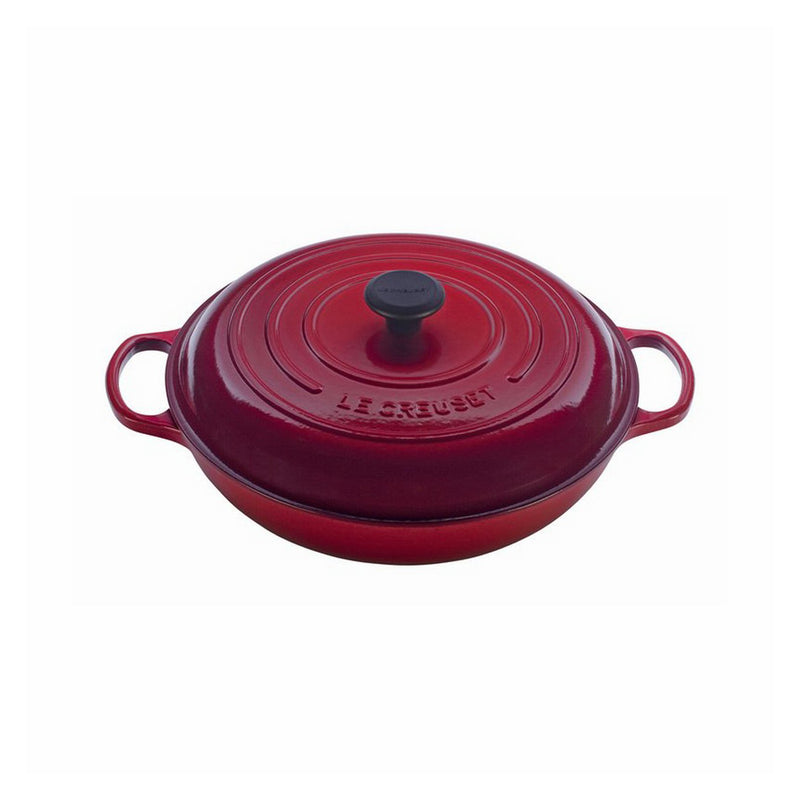 Le Creuset 5 Qt. Signature Braiser - Cherry