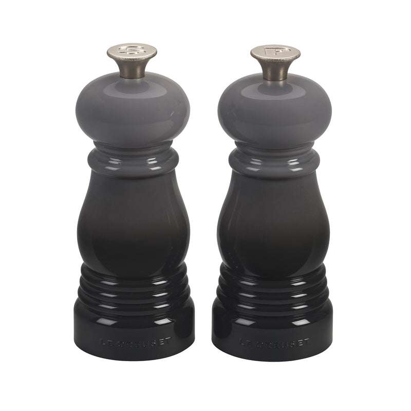 Le Creuset 5" x 2" Petite Salt and Pepper Mill Set - Oyster