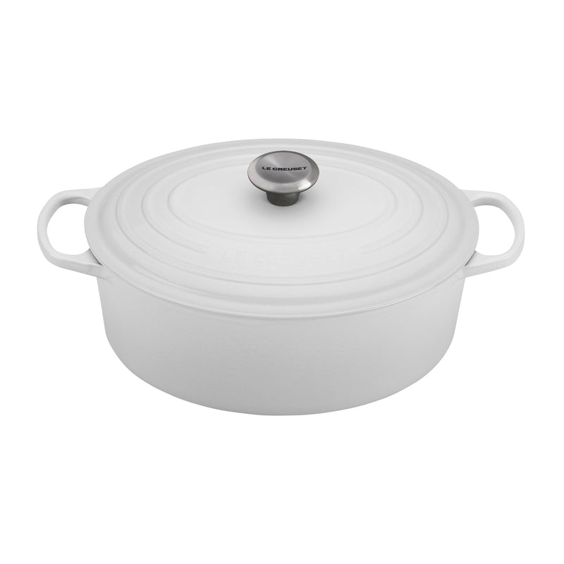 Le Creuset 6 3/4 Qt. Signature Oval French Oven - White