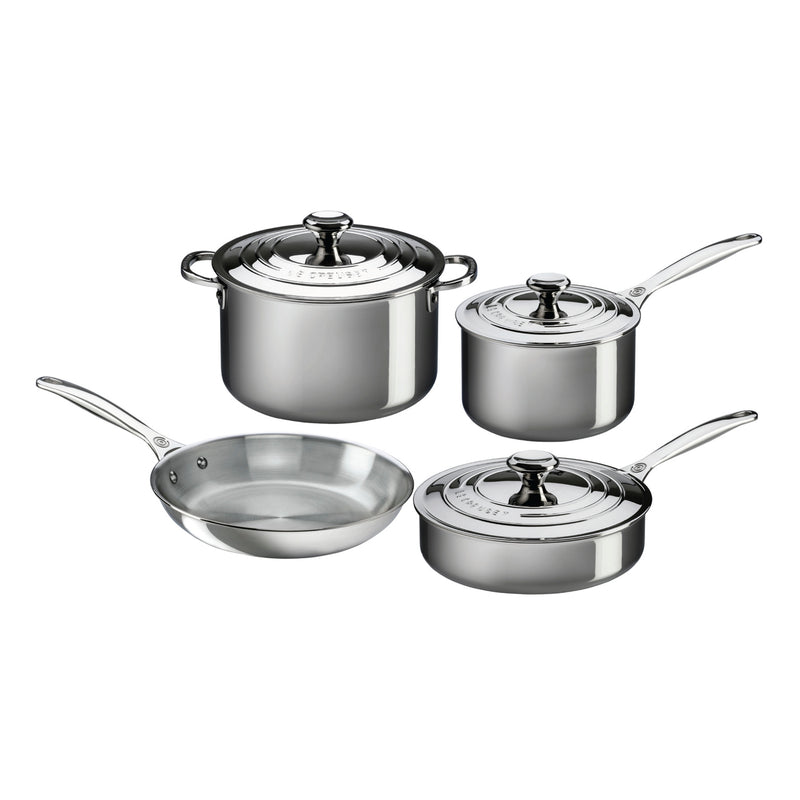 Le Creuset 7 Piece Set - Stainless Steel